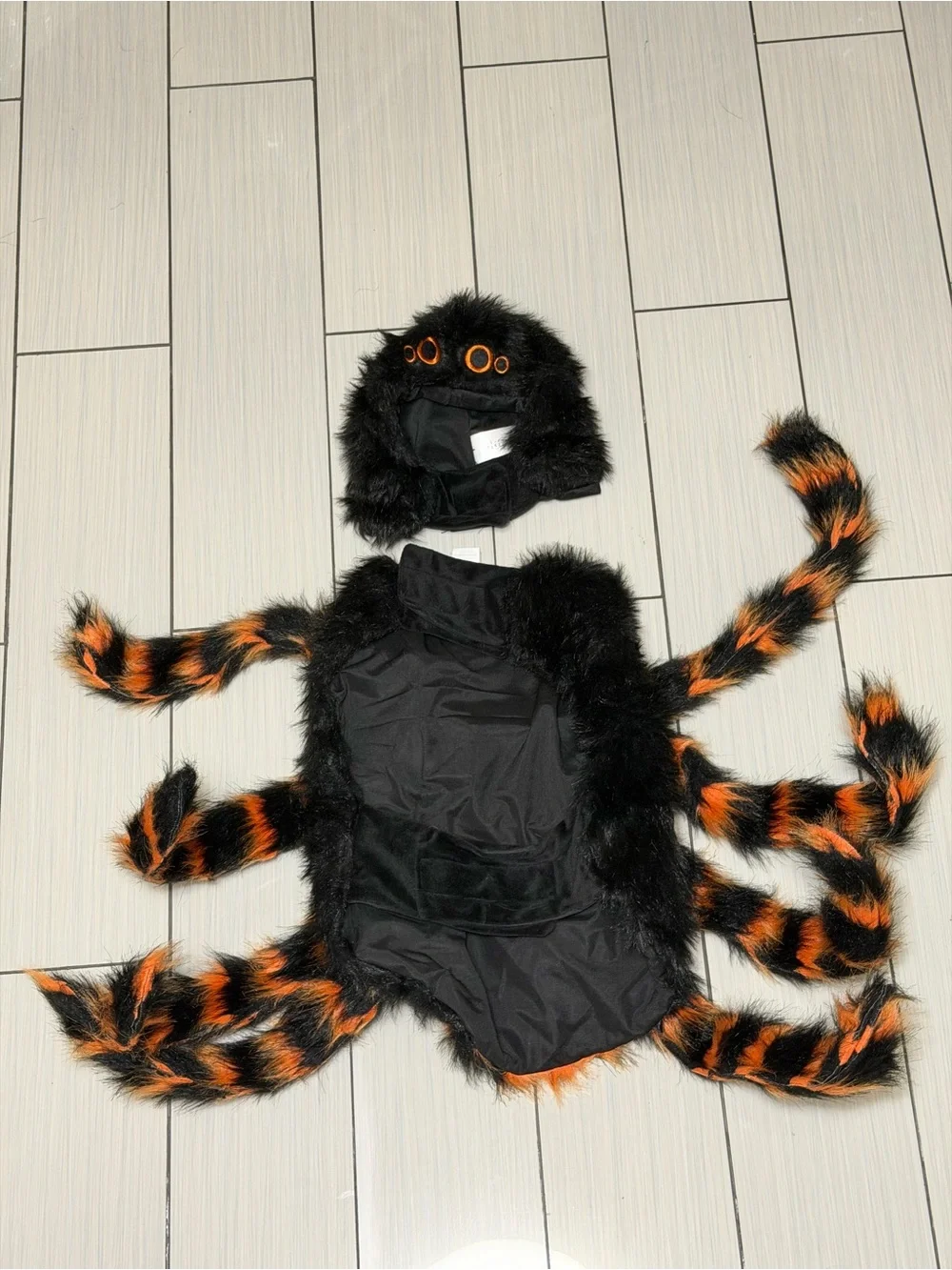 Skull & Bones Spooky Spider Dog Pet Halloween Costume – Size L